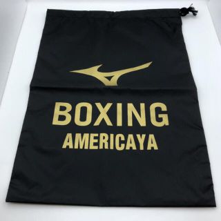 ミズノ(MIZUNO)の【新品未使用】ミズノ×アメリカ屋◆ボクシングシューズ袋(ボクシング)