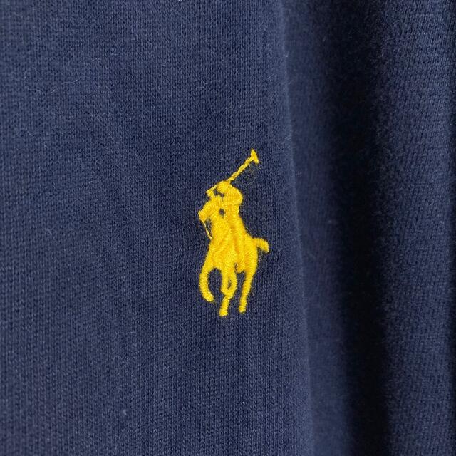 POLO RALPH LAUREN(ポロラルフローレン)の【US古着】ラルフローレン ワンポイントロゴ刺繍 スウェット スタジャン 2XL メンズのジャケット/アウター(その他)の商品写真