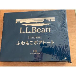 エルエルビーン(L.L.Bean)のLEE 2021年1月号付録　L.L.Bean ふわもこボアトート(ファッション)