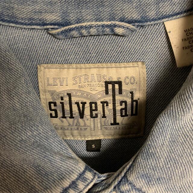 【希少】Levi's SilverTab シルバータブ　デニムジャケットシャツ