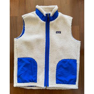 パタゴニア(patagonia)のパタゴニア ボアベスト　ベージュ　美品(ベスト)