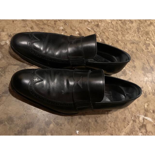 定番人気SALE Ferragamo フェラガモ 革靴 黒 8.5の通販 by まろん's shop｜フェラガモならラクマ 