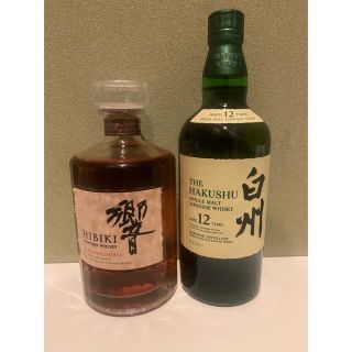 サントリー(サントリー)の白州12年700ml&響ブレンダーズチョイス700mlセット(ウイスキー)