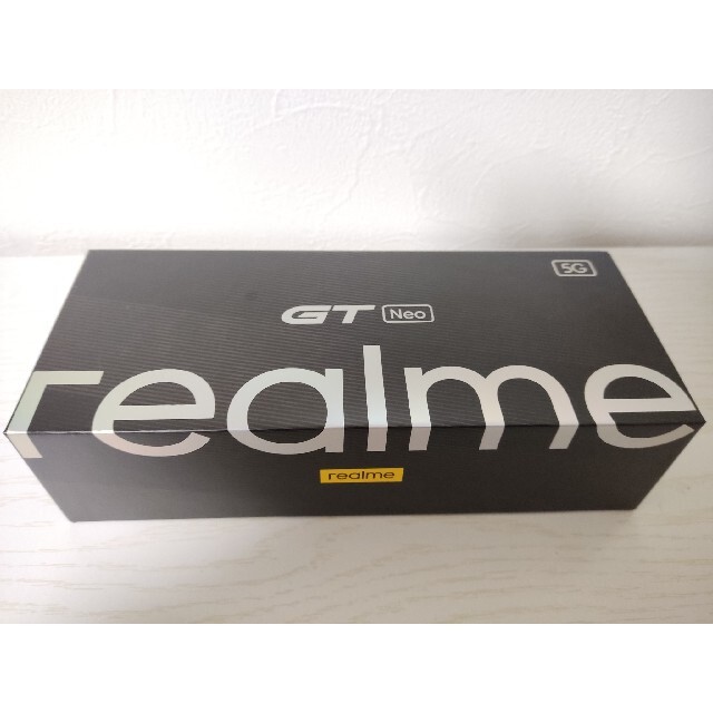 【新品未使用】OPPO realme GT NEOスマホ