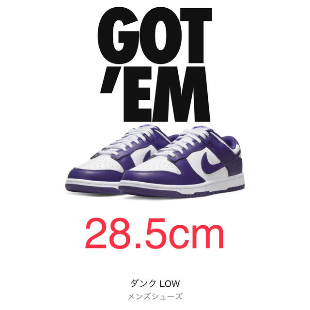 Nike ナイキ  DUNK ダンク LOW purple 28.5