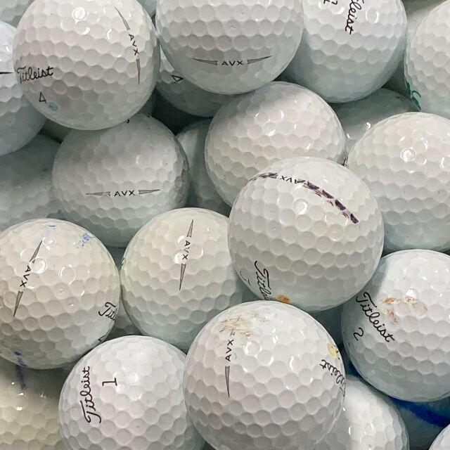 Titleist(タイトリスト)の☆☆☆ロストボール タイトリスト AVX ホワイト 50球 B スポーツ/アウトドアのゴルフ(その他)の商品写真