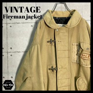 【入手困難】VINTAGE ファイヤーマン ダックジャケット ユーロ 希少