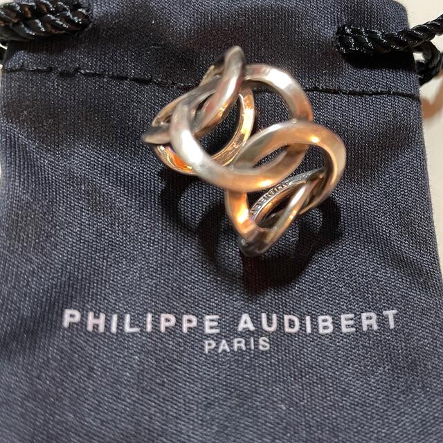 Philippe Audibert(フィリップオーディベール)の【いけち様専用】PHILIPPE AUDIBERT  サークルリング　シルバー レディースのアクセサリー(リング(指輪))の商品写真