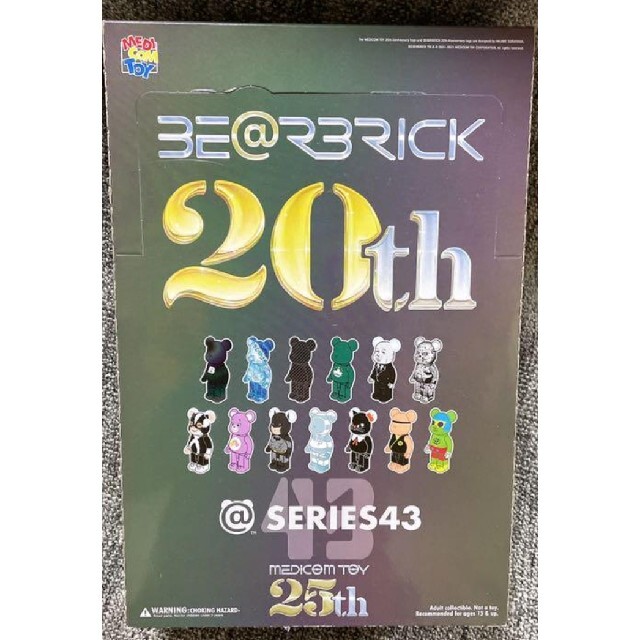 【1BOX売り・送料込み】BE＠RBRICK SERIES 43 24個入り