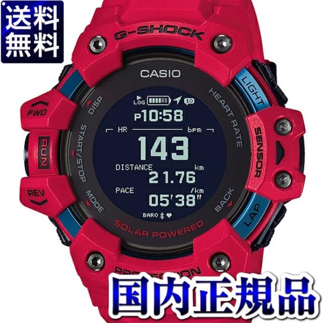 G-SHOCK - 【新品未使用】G-SHOCK G-SQUAD GBD-H1000-4JR 赤の通販 by ...