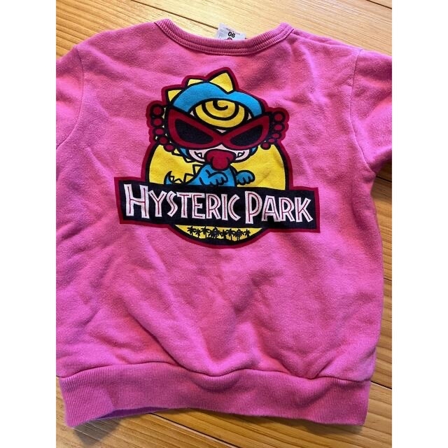 HYSTERIC MINI(ヒステリックミニ)のトレーナー90 キッズ/ベビー/マタニティのキッズ服女の子用(90cm~)(Tシャツ/カットソー)の商品写真