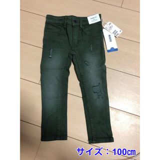 エイチアンドエイチ(H&H)の【新品】h&m スキニーパンツ(男の子 100㎝) ズボン(パンツ/スパッツ)