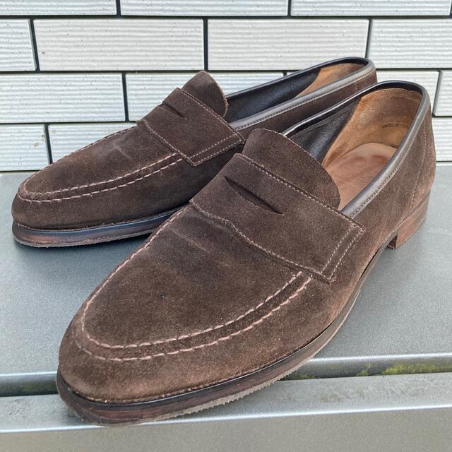 ドアローズ Crockett&Jones スエードペニーローファーの通販 by sg's s