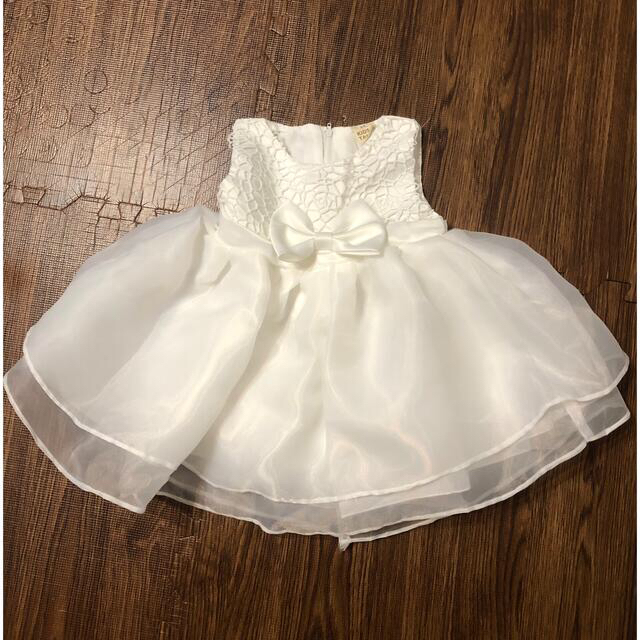 ベビー ドレス フォーマル 結婚式 キッズ/ベビー/マタニティのベビー服(~85cm)(セレモニードレス/スーツ)の商品写真