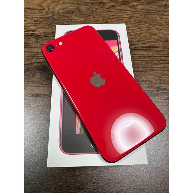 iPhone SE2 64GB Red 訳あり品　ソフトバンクのサムネイル