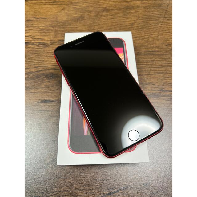 iPhone SE2 64GB Red 訳あり品　ソフトバンクスマートフォン本体