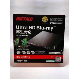 バッファロー(Buffalo)のBUFFALO ブルーレイドライブ BRUHD-PU3-BK(PC周辺機器)