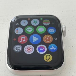 アップルウォッチ(Apple Watch)のようかん様専用　Apple Watch4 40mm GPS シルバー(腕時計(デジタル))