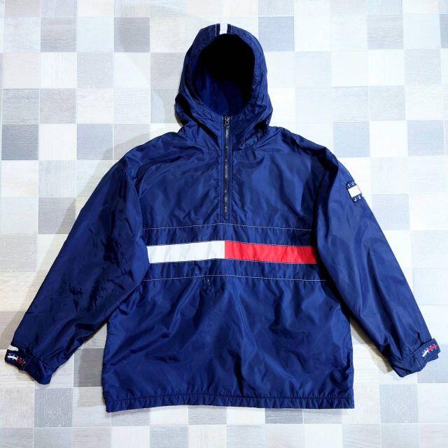 90’s TOMMY JEANS ナイロン アノラック パーカー | フリマアプリ ラクマ 【驚きの値段】 TOMMY JEANS ナイロンアノラックパーカー 90年代 マウンテンパーカー