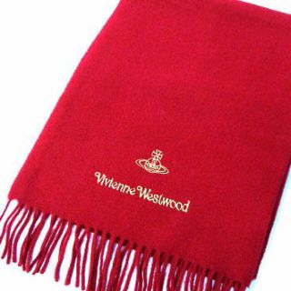 ヴィヴィアンウエストウッド(Vivienne Westwood)のvivienne＊マフラー ボルドー(マフラー/ショール)