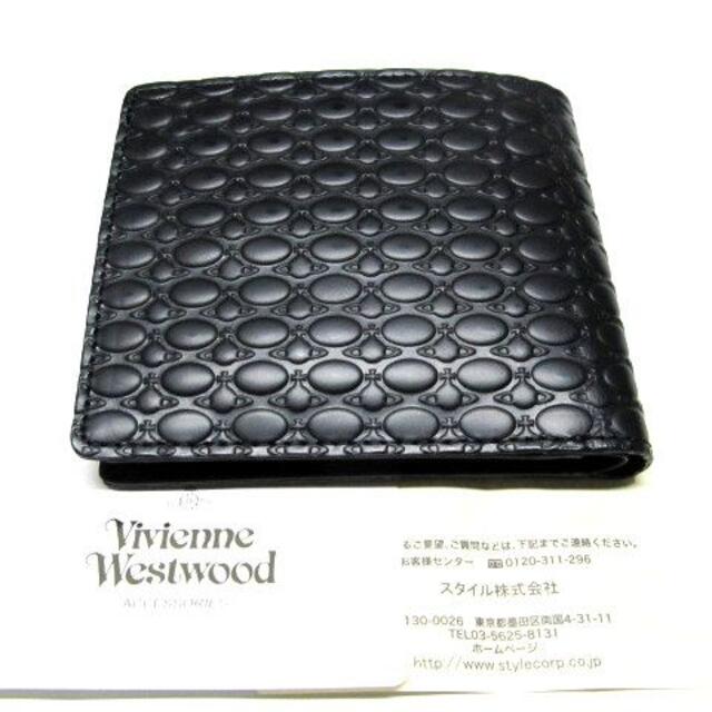 Vivienne Westwood(ヴィヴィアンウエストウッド)の新品ヴィヴィアンウエストウッド Vivienne Westwood 二つ折り財布 メンズのファッション小物(折り財布)の商品写真