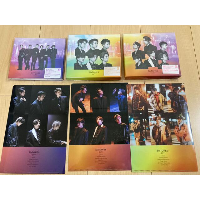 SixTONES＊CITY ３形態・購入特典＊