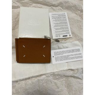 マルタンマルジェラ(Maison Martin Margiela)のキャメル 新品正規品 Maison Margiela マネークリップ ウォレット(マネークリップ)