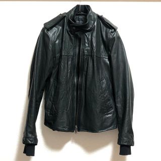 ジャーナルスタンダード メンズ 牛革 レザージャケット Mサイズ 美品