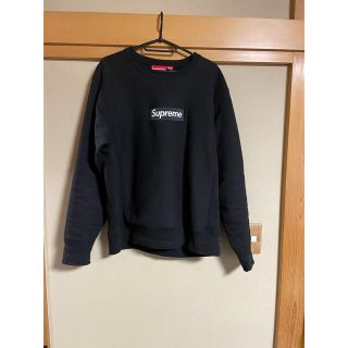 シュプリーム(Supreme)のシュプリーム　ボックスロゴ クールネックMサイズ18fw(スウェット)