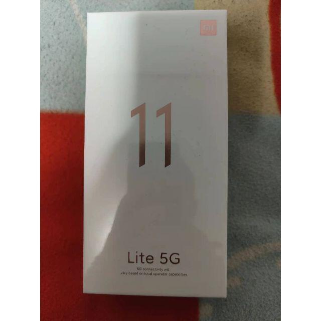 全ての 【未開封新品】Xiaomi Mi 11 Lite 5G ミントグリーン スマートフォン本体