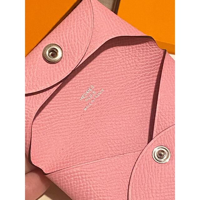 Hermes(エルメス)の入手困難　エルメス　HERMES  バスティア　コインケース　ピンク レディースのファッション小物(コインケース)の商品写真