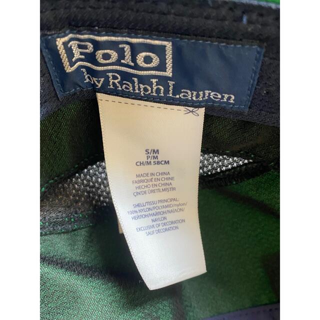 POLO RALPH LAUREN(ポロラルフローレン)の超美品　POLO HI TECH キャップ　ラルフローレン　92 93 古着 メンズの帽子(キャップ)の商品写真