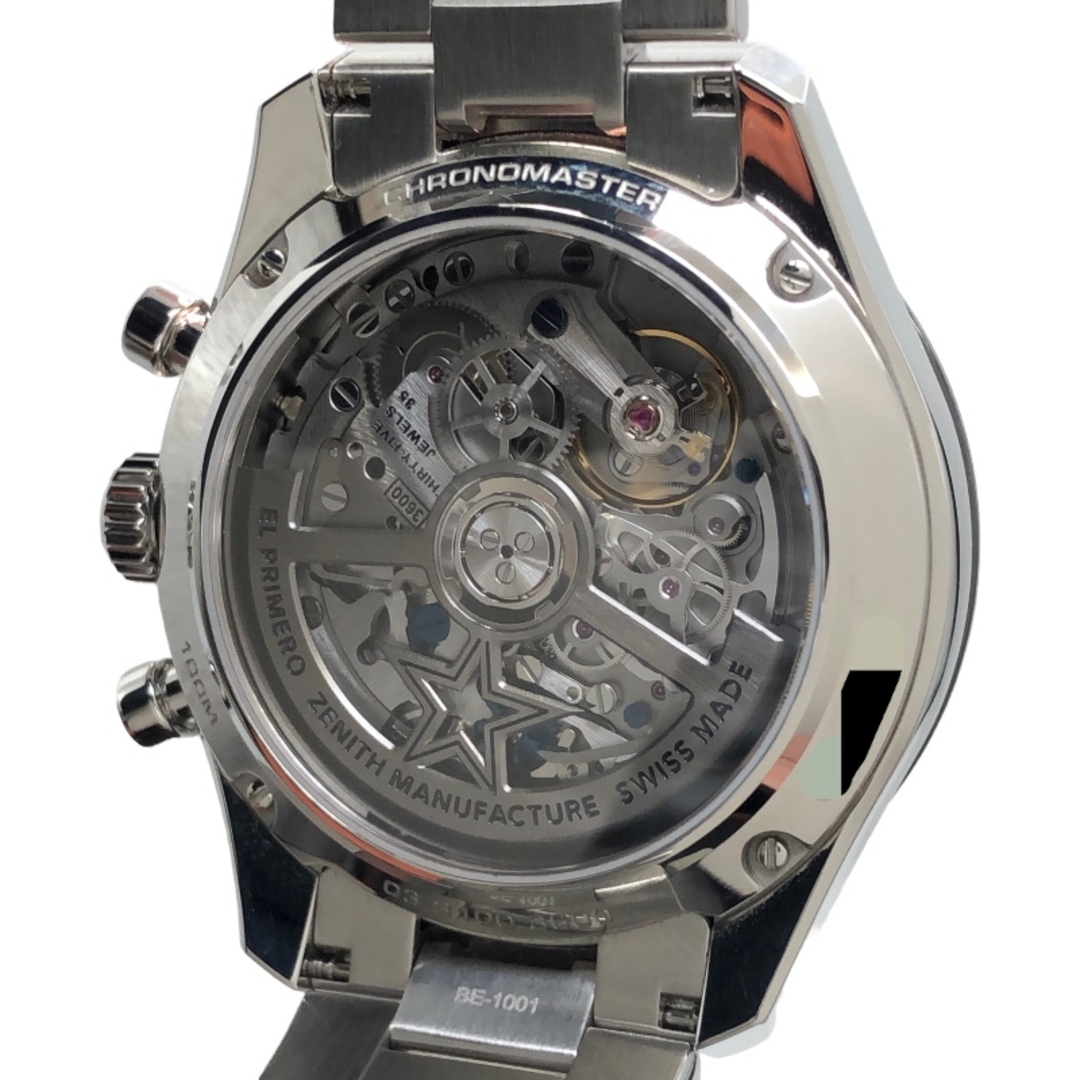 ZENITH(ゼニス)の　ゼニス ZENITH クロノマスター スポーツ 03.3100.3600/21.M3100 ブラック  SS 自動巻き メンズ 腕時計 メンズの時計(その他)の商品写真