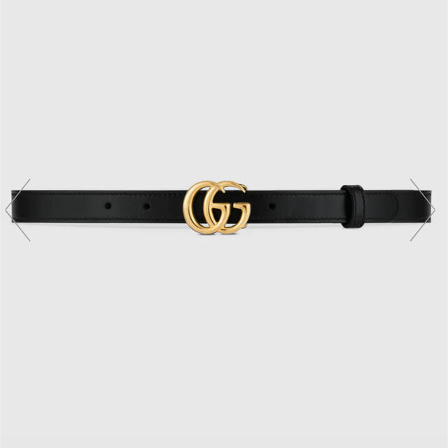 Gucci(グッチ)のgucci GGマーモントシャイニーバックル レザー ベルト メンズのファッション小物(ベルト)の商品写真