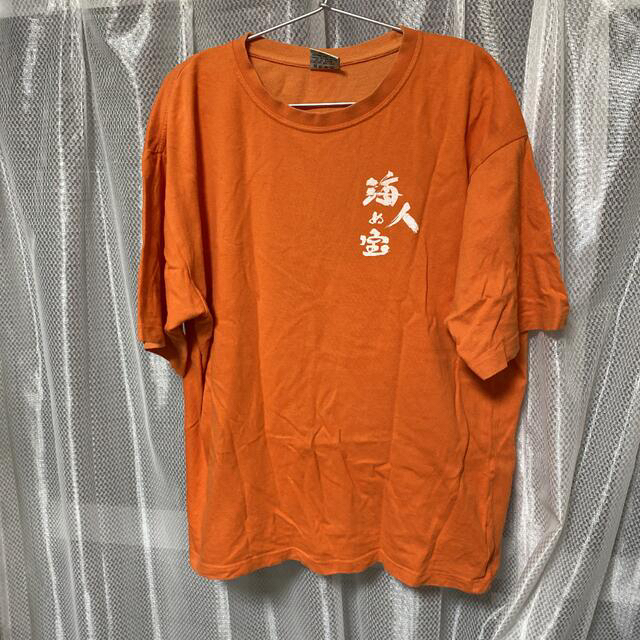 2/23まで値下げ‼︎ 海人ぬ宝Tシャツ　オレンジXL メンズのトップス(Tシャツ/カットソー(半袖/袖なし))の商品写真