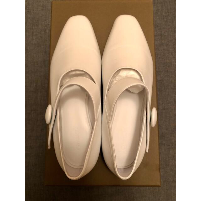 Cristaseya クリスタセヤ LEATHER BOTTONE SHOES