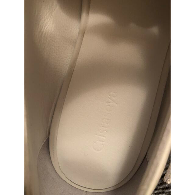 Cristaseya クリスタセヤ LEATHER BOTTONE SHOES