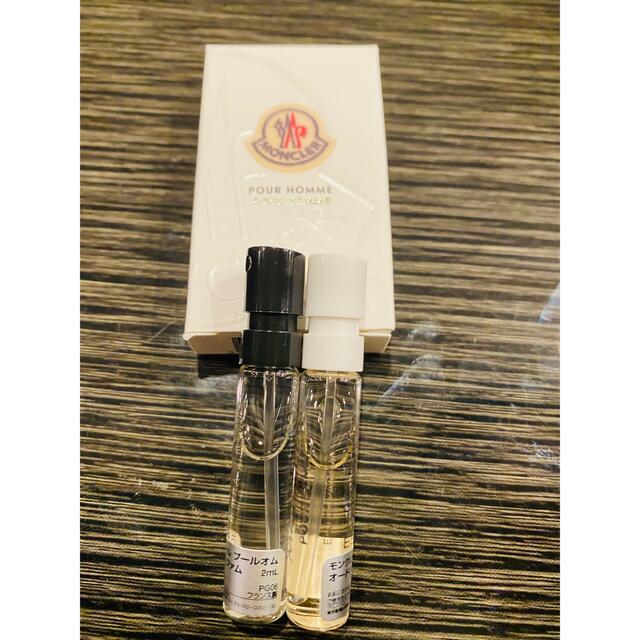 MONCLER(モンクレール)のモンクレール　香水　サンプル　2ml✖️2コ コスメ/美容の香水(香水(女性用))の商品写真