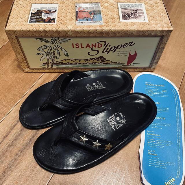 ISLAND SLIPPER(アイランドスリッパ)の【良品】ISLAND SLIPPER サンダル 25cm アイランドスリッパ メンズの靴/シューズ(サンダル)の商品写真