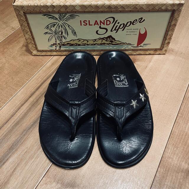 ISLAND SLIPPER(アイランドスリッパ)の【良品】ISLAND SLIPPER サンダル 25cm アイランドスリッパ メンズの靴/シューズ(サンダル)の商品写真
