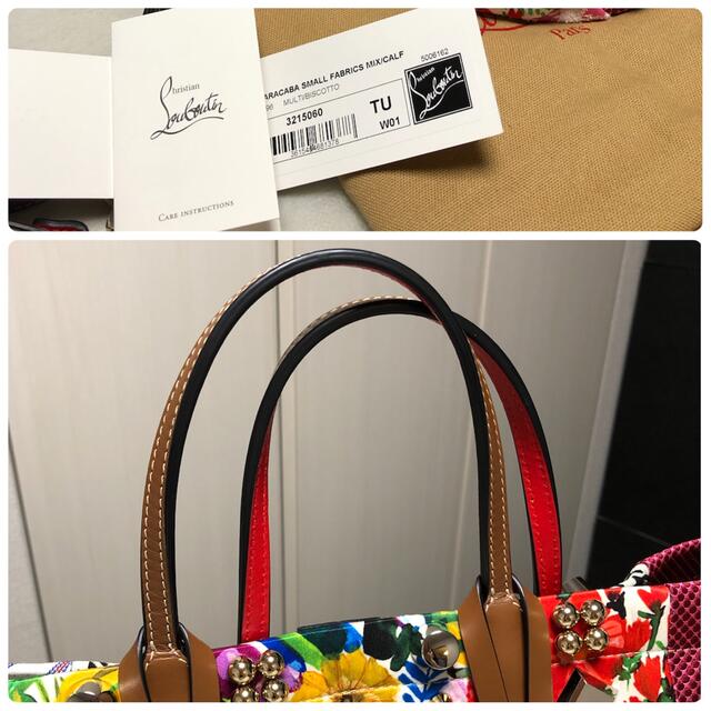 Christian Louboutin(クリスチャンルブタン)の新品ではありません。クリスチャンルブタン　バッグ　現行商品　人気　芸能人愛用中✨ レディースのバッグ(トートバッグ)の商品写真