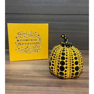 モマ(MOMA)の草間彌生オブジェYayoi Kusama 南瓜 PUMPKIN イエロー(その他)