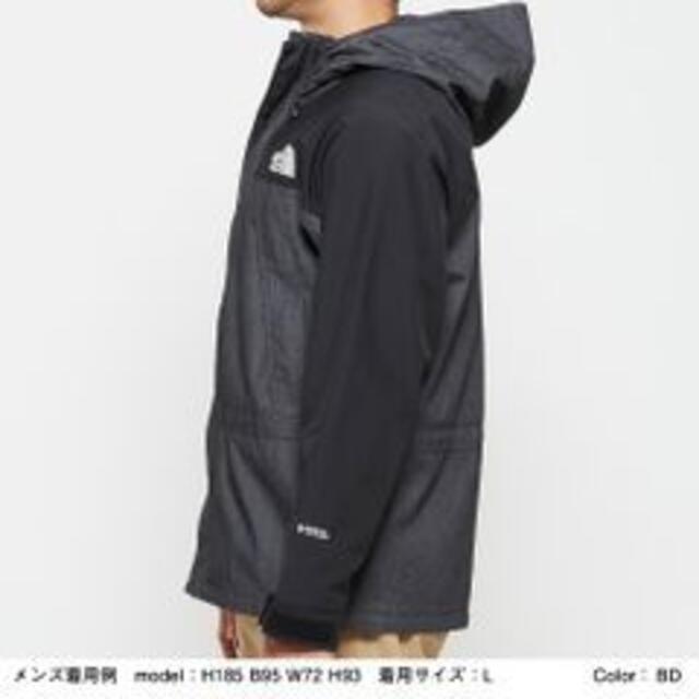 THE NORTH FACE(ザノースフェイス)のザ・ノースフェイス マウンテンライトデニム ID/BL(XXL) 新品 正規品 メンズのジャケット/アウター(ナイロンジャケット)の商品写真