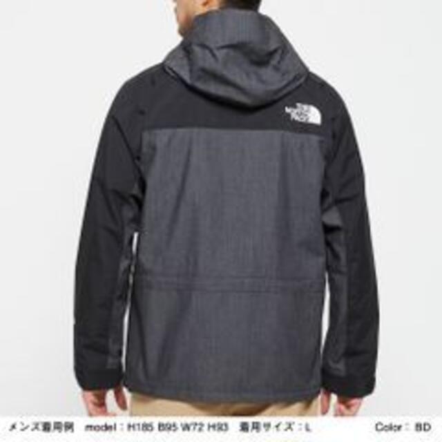 THE NORTH FACE(ザノースフェイス)のザ・ノースフェイス マウンテンライトデニム ID/BL(XXL) 新品 正規品 メンズのジャケット/アウター(ナイロンジャケット)の商品写真