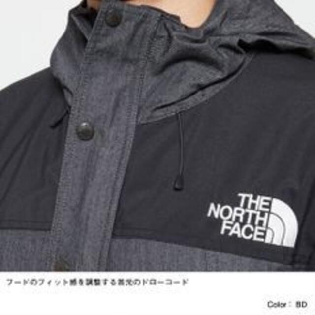 THE NORTH FACE(ザノースフェイス)のザ・ノースフェイス マウンテンライトデニム ID/BL(XXL) 新品 正規品 メンズのジャケット/アウター(ナイロンジャケット)の商品写真