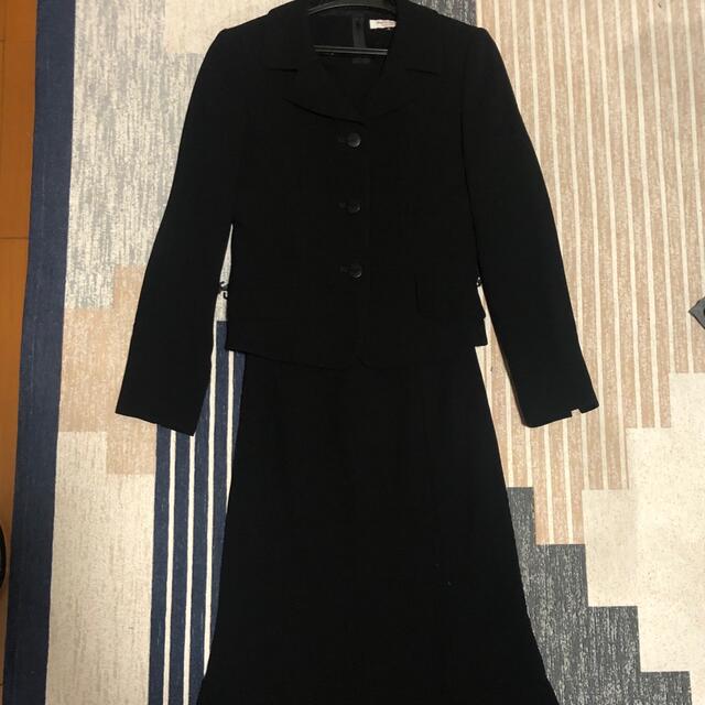 Marie Claire(マリクレール)の高級　美品　マリクレール　ブラックフォーマル レディースのフォーマル/ドレス(礼服/喪服)の商品写真