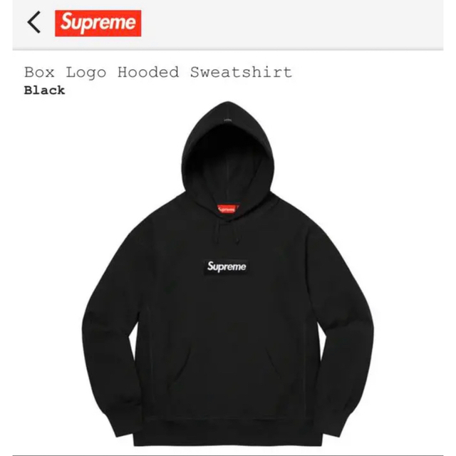 Supreme Box Logo Hooded SweatshirtStockX付属品