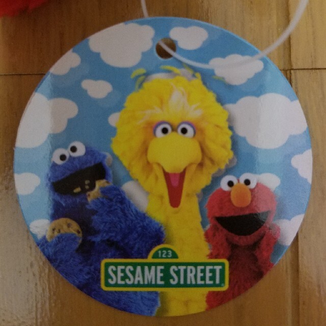 SESAME STREET(セサミストリート)のエルモ&クッキーモンスター フェイスマスコット ROUND1限定 エンタメ/ホビーのおもちゃ/ぬいぐるみ(キャラクターグッズ)の商品写真