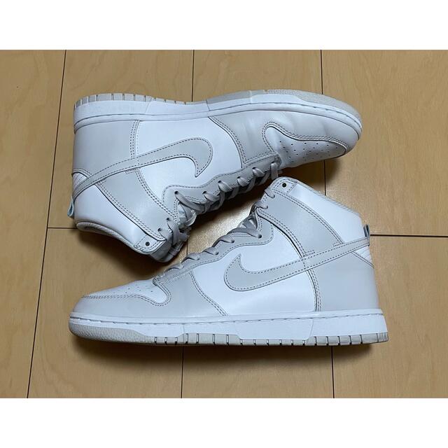 NIKE(ナイキ)のNIKE DUNK HIGH RETRO "VAST GREY" 27cm メンズの靴/シューズ(スニーカー)の商品写真