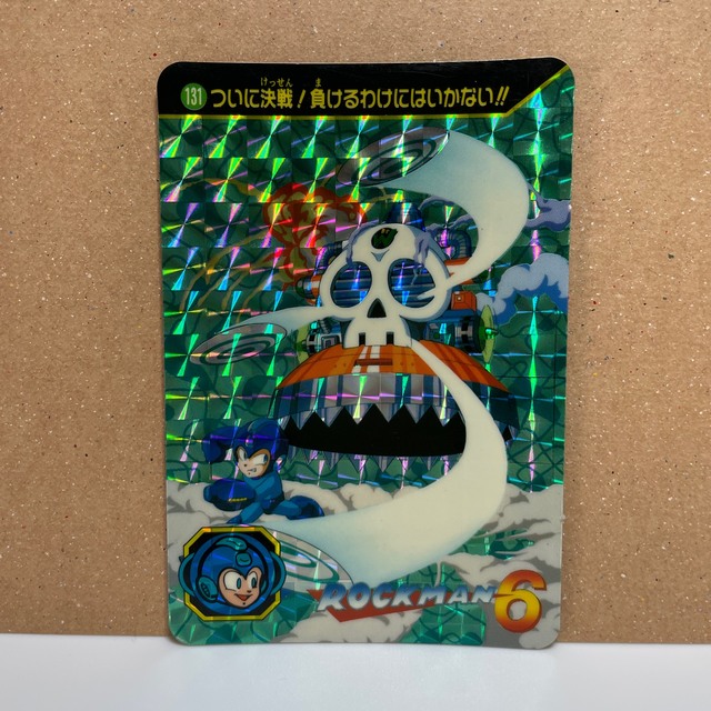 CAPCOM(カプコン)のロックマン　カードダス　キラカード　4枚セット エンタメ/ホビーのアニメグッズ(カード)の商品写真